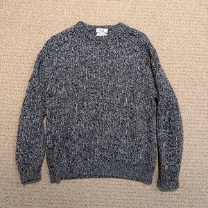 COS Men's Wool Sweater Black/White
